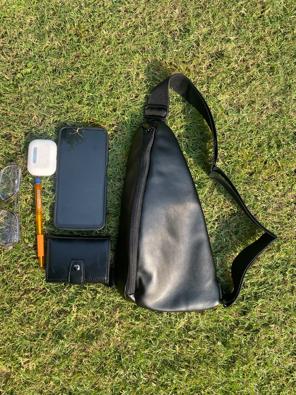 Karar Flux – Modern Leather Crossbody Sling Bag
