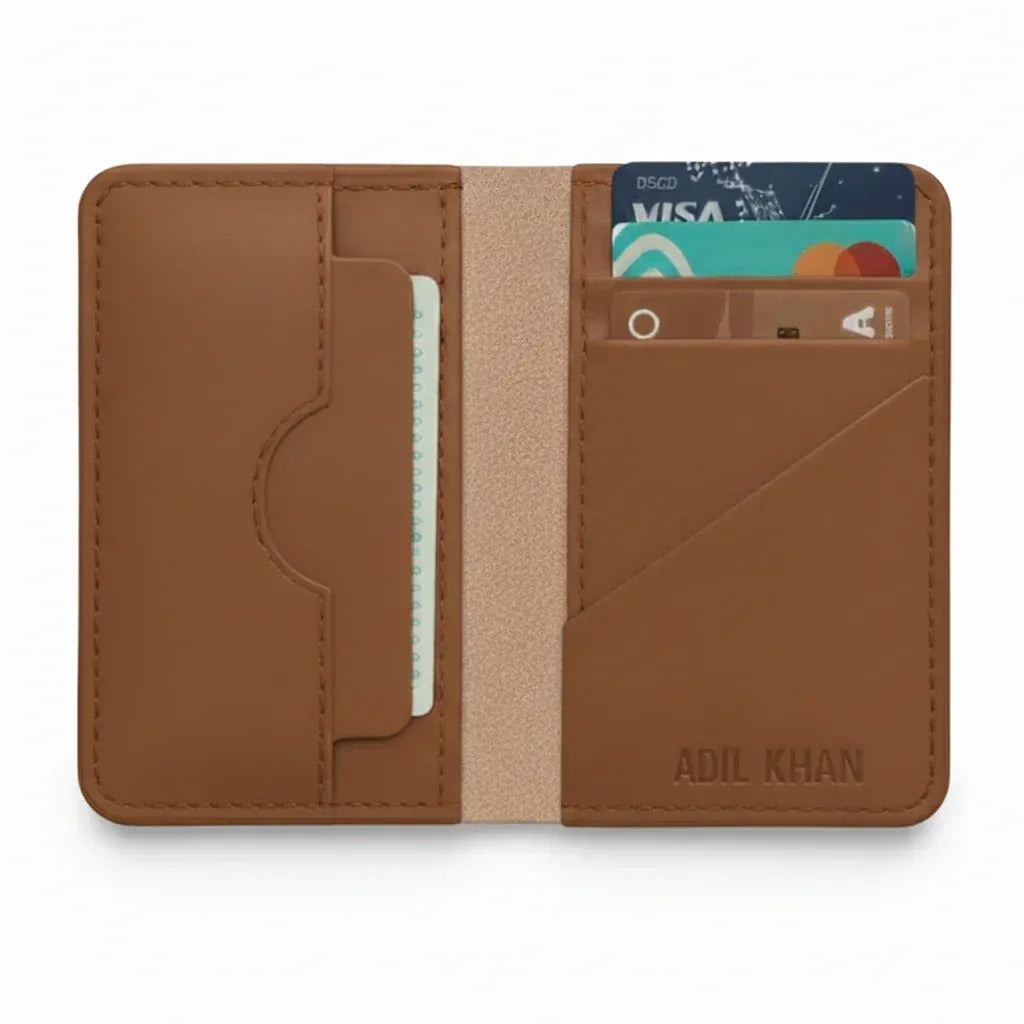 Karar pure leather slimfold wallet for men Pakistan