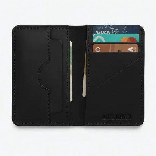 Karar pure leather slimfold wallet for men Pakistan