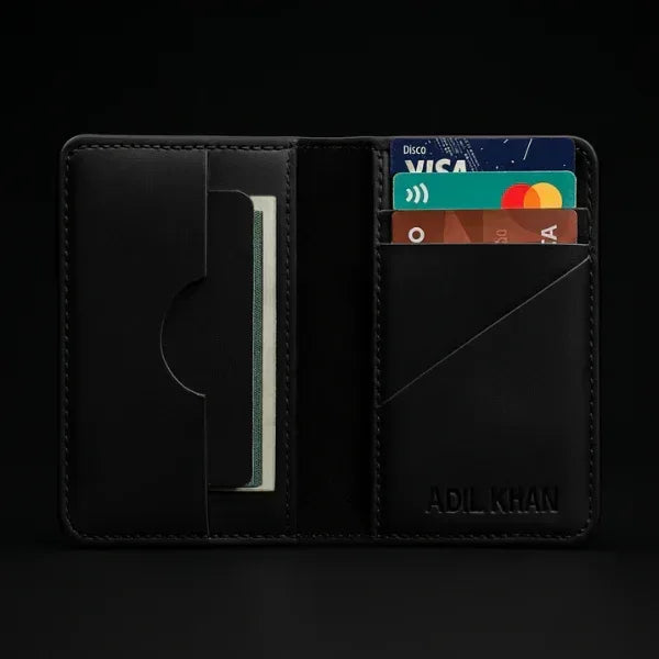 Karar pure leather slimfold wallet for men Pakistan