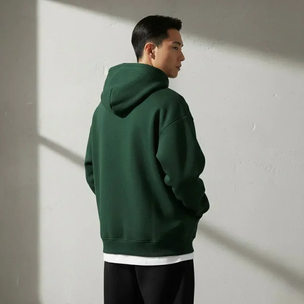 Karar Quarter Zip Hoodie Heavy Weight Drop Shoulders 350+GSM - Karar.Shop
