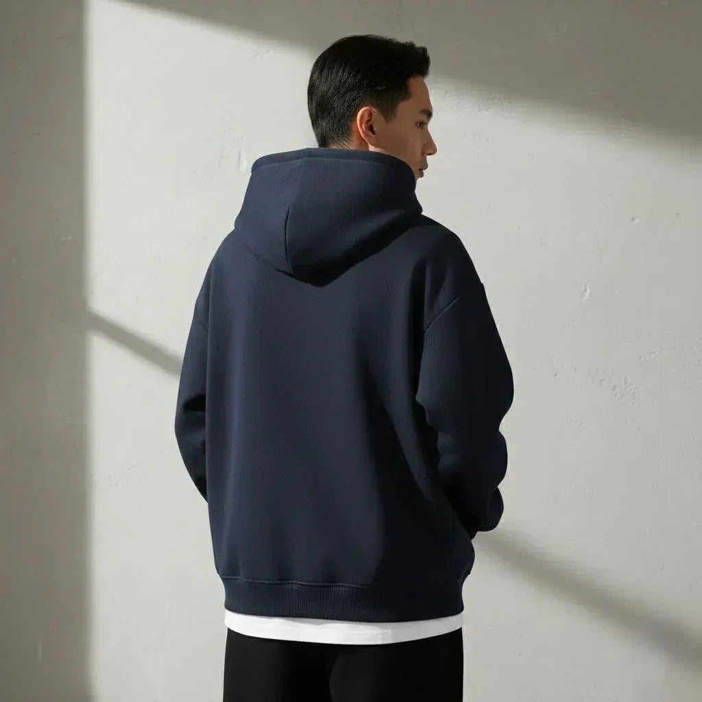 Karar Quarter Zip Hoodie Heavy Weight Drop Shoulders 350+GSM - Karar.Shop
