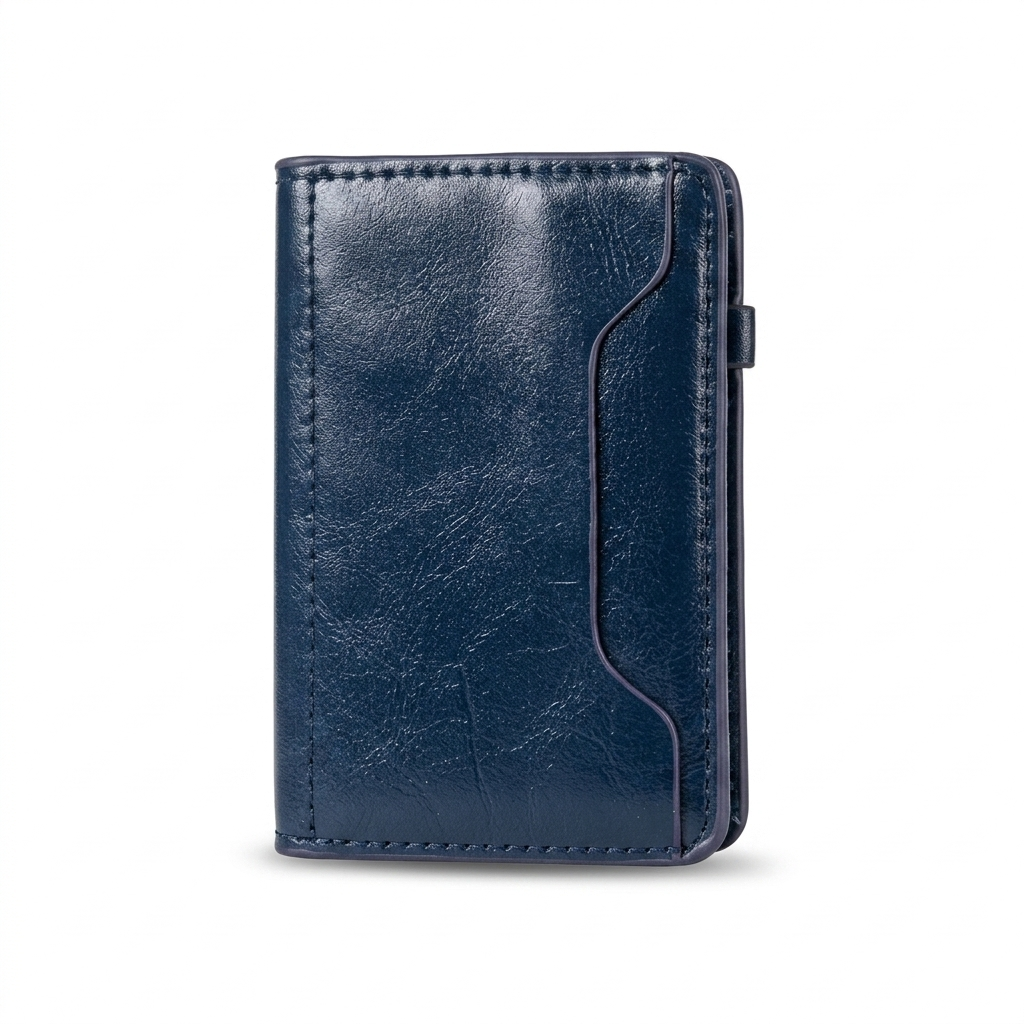 Prestige premium card wallet brown Pakistan side view