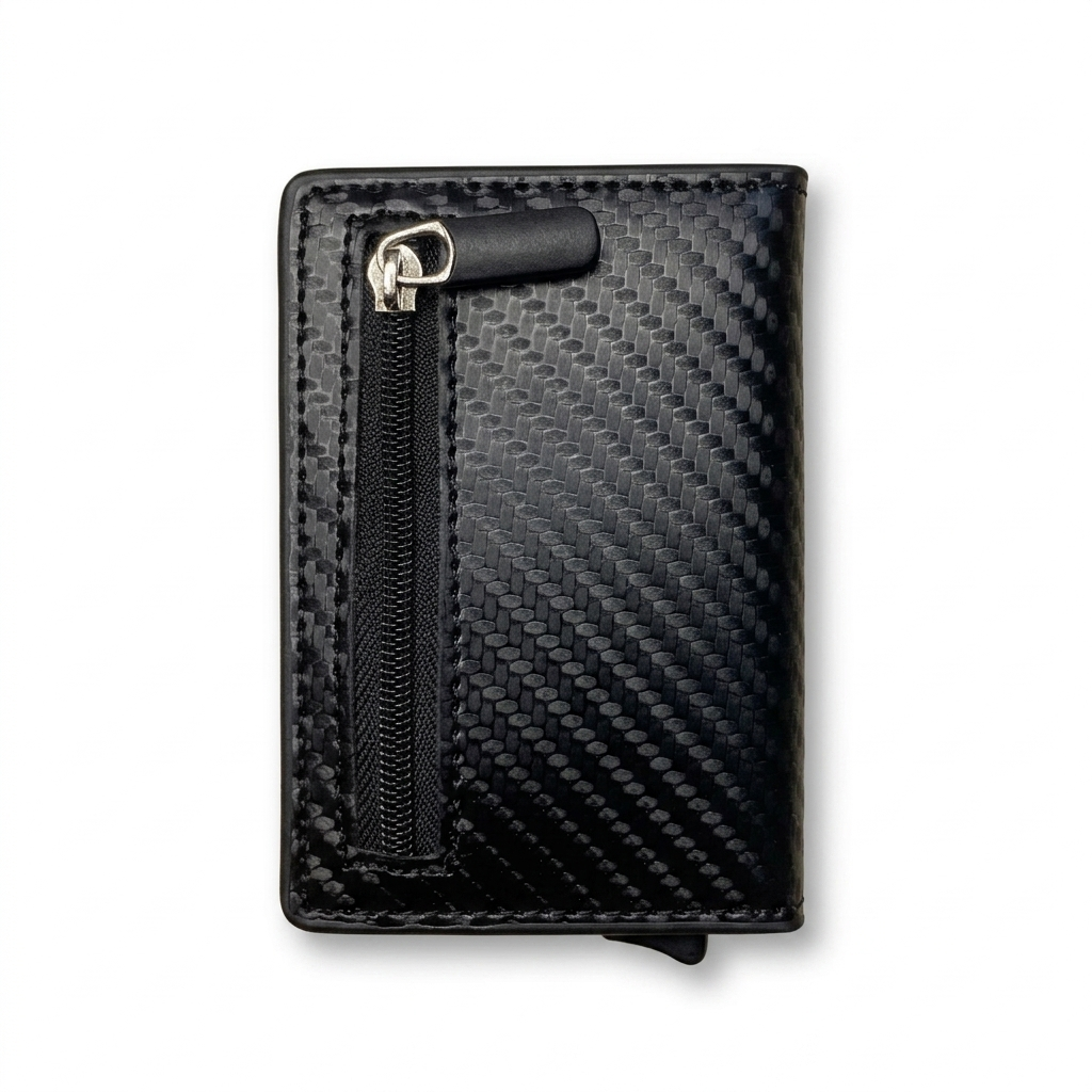Magnetic popup wallet Pakistan cards fanned open